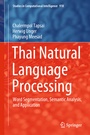 Cover: Thai Natural Language Processing - Springer
