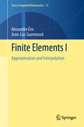 Cover: Finite Elements I - Springer