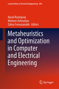 Enlarge image Cover: Metaheuristics and Optimization in Computer and Electrical Engineering - Springer