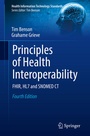 Cover: Principles of Health Interoperability - Springer
