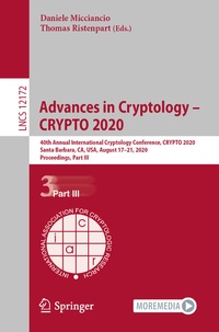 Abbildung von: Advances in Cryptology - CRYPTO 2020 - Springer
