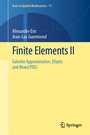 Cover: Finite Elements II - Springer