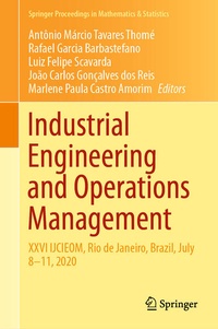 Enlarge image Cover: Industrial Engineering and Operations Management - Springer