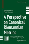 Bild: A Perspective on Canonical Riemannian Metrics - Birkhäuser