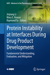 Abbildung von: Protein Instability at Interfaces During Drug Product Development - Springer