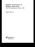 Cover: Quality Assurance in Higher Education - Routledge