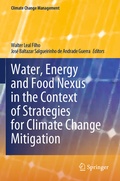 Cover: Water, Energy and Food Nexus in the Context of Strategies for Climate Change Mitigation - Springer