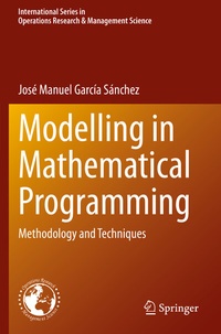 Abbildung von: Modelling in Mathematical Programming - Springer