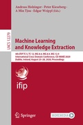 Cover: Machine Learning and Knowledge Extraction - Springer
