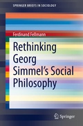 Cover: Rethinking Georg Simmel's Social Philosophy - Springer