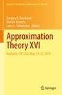 Cover: Approximation Theory XVI - Springer