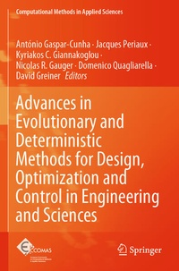 Enlarge image Cover: Advances in Evolutionary and Deterministic Methods for Design, Optimization and Control in Engineering and Sciences - Springer