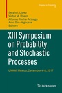 Cover: XIII Symposium on Probability and Stochastic Processes - Birkhäuser