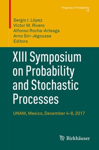Enlarge image Cover: XIII Symposium on Probability and Stochastic Processes - Birkhäuser
