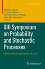 Cover: XIII Symposium on Probability and Stochastic Processes - Birkhäuser