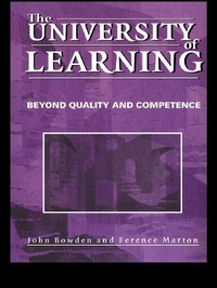 Enlarge image Cover: The University of Learning - Routledge