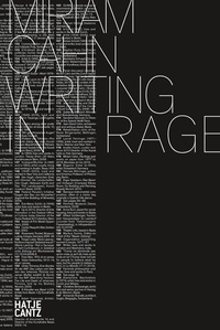 Abbildung von: Miriam Cahn. WRITING IN RAGE - Hatje Cantz Verlag