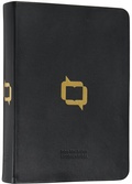 Cover: MacArthur Studienbibel - Schlachter 2000 (Softcover, schwarz, edler Rotgoldschnitt) - Christliche Literaturverbreitung