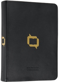 Abbildung von: MacArthur Studienbibel - Schlachter 2000 (Softcover, schwarz, edler Rotgoldschnitt) - Christliche Literaturverbreitung