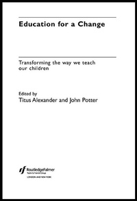 Enlarge image Cover: Education for a Change - Routledge