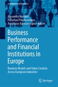 Cover: Business Performance and Financial Institutions in Europe - Springer