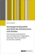 Cover: Ganztagsschulqualit&auml;t aus Sicht der Sch&uuml;lerinnen und Sch&uuml;ler - Beltz eBook