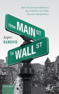 Cover: From Main Street to Wall Street - Oxford University Press