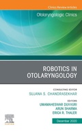 Cover: Robotics in Otolaryngology, An Issue of Otolaryngologic Clinics of North America, E-Book - Elsevier