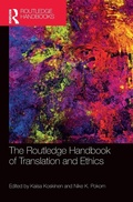 Cover: The Routledge Handbook of Translation and Ethics - Routledge