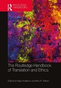 Cover: The Routledge Handbook of Translation and Ethics - Routledge
