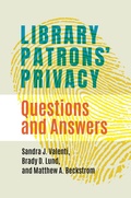 Cover: Library Patrons' Privacy - Libraries Unlimited Inc