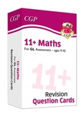 Cover: 11+ GL Revision Question Cards: Maths - Ages 9-10 - Coordination Group Publications Ltd (CGP)