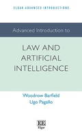 Cover: Advanced Introduction to Law and Artificial Intelligence - Edward Elgar Publishing
