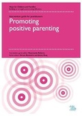 Cover: Promoting positive parenting - Child and Family Training