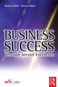 Cover: Business Success Through Service Excellence - Routledge
