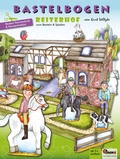 Cover: Reiterhof basteln Bastelbogen Ausschneidebogen Pferde - Atelier Color
