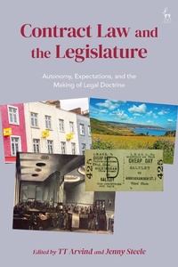 Abbildung von: Contract Law and the Legislature - Hart Publishing