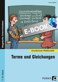 Cover: Terme und Gleichungen - Persen Verlag in der AAP Lehrerwelt GmbH