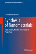 Cover: Synthesis of Nanomaterials - Springer