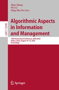 Abbildung von: Algorithmic Aspects in Information and Management - Springer