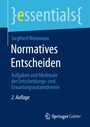 Cover: Normatives Entscheiden - Springer Gabler