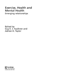 Abbildung von: Exercise, Health and Mental Health - Routledge
