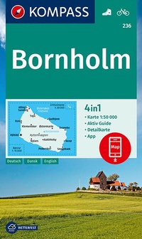 Abbildung von: KOMPASS Wanderkarte 236 Bornholm 1:50.000 - KOMPASS-Karten