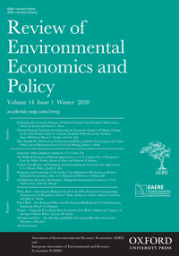 Abbildung von: Review of Environmental Economics and Policy - University of Chicago Press