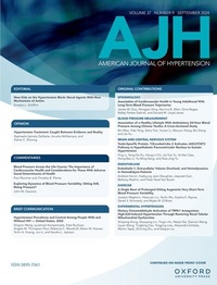 Abbildung von: American Journal of Hypertension - Oxford University Press