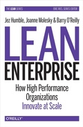 Cover: Lean Enterprise - O'Reilly