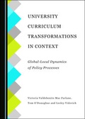 Cover: University Curriculum Transformations in Context - Cambridge Scholars Publishing