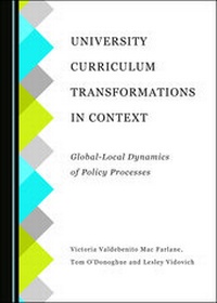 Enlarge image Cover: University Curriculum Transformations in Context - Cambridge Scholars Publishing
