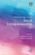 Cover: A Research Agenda for Social Entrepreneurship - Edward Elgar Publishing