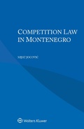 Cover: Competition Law in Montenegro - Wolters Kluwer